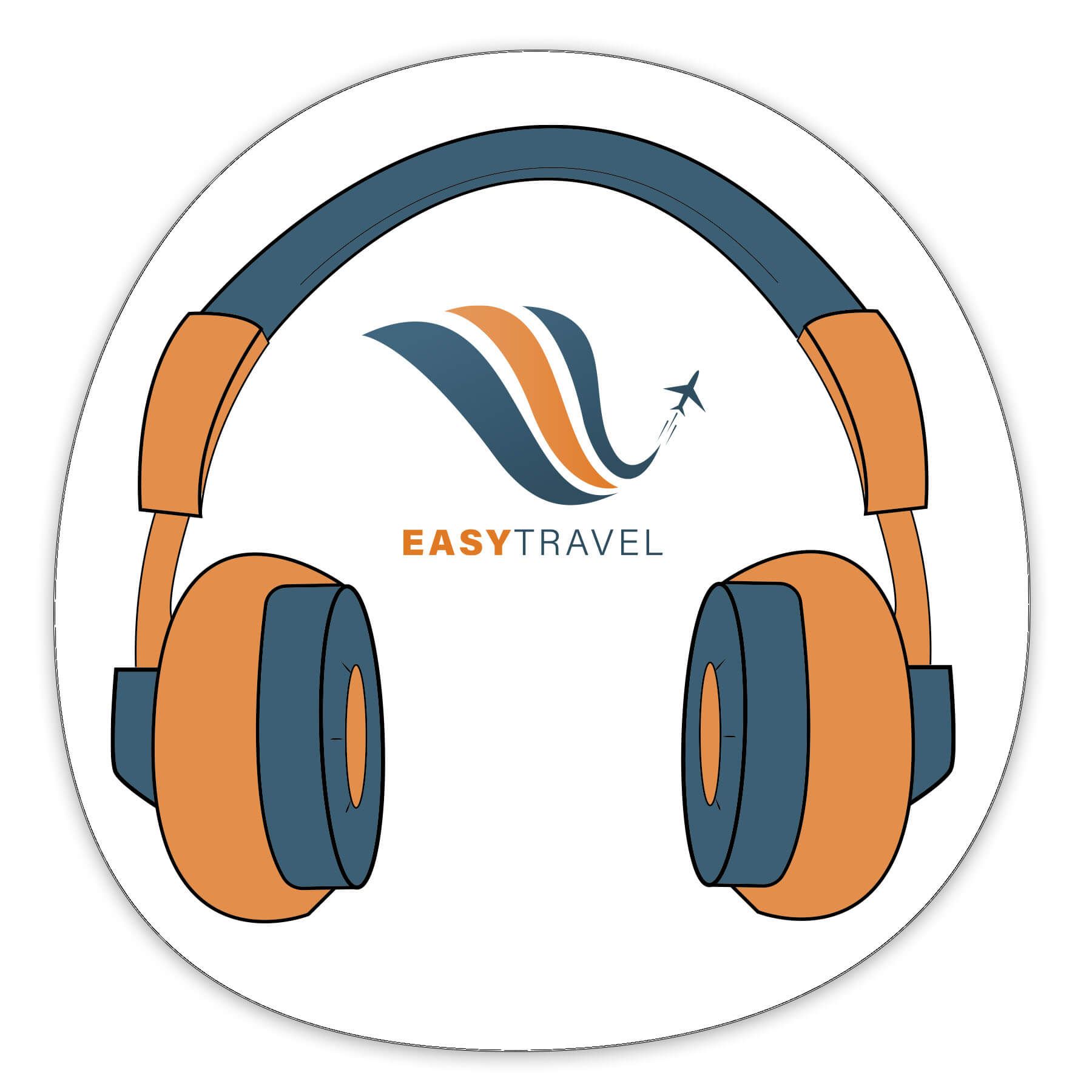 Head Phones Shaped NoteKeeper Magnet 35 Mil                     